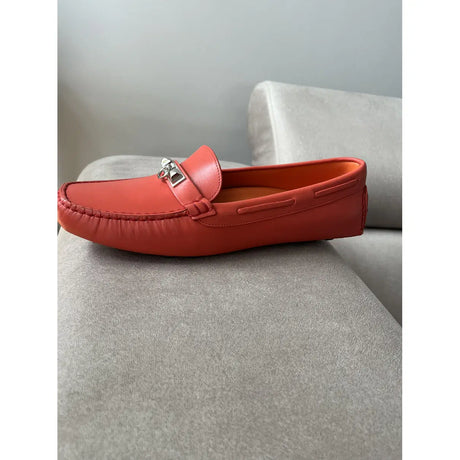 Hermès Irving Platte schoenen Leder - 41