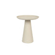 Housecraft Ringar Bijzettafel Rond Metaal 39,5x39,5 cm (L) Wit