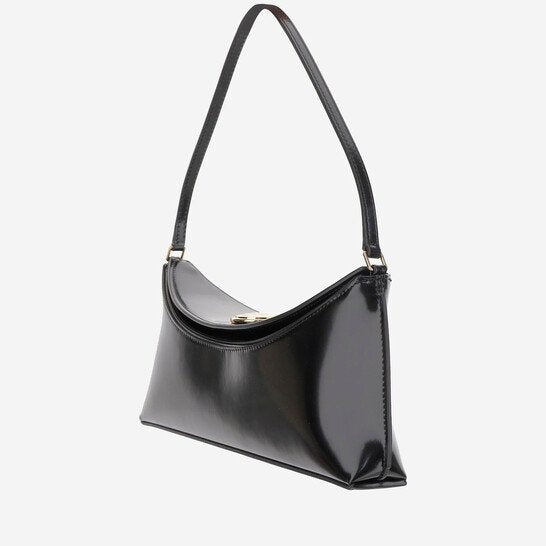 Jacquemus Ovalo Leather Clutch Bag