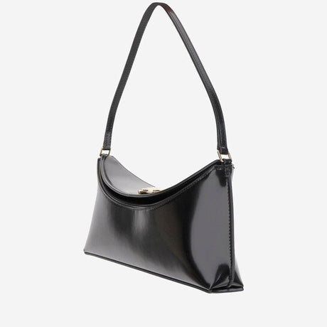 Jacquemus Ovalo Leather Clutch Bag
