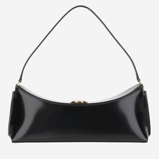 Jacquemus Ovalo Leather Clutch Bag