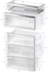 Bosch koelkast KGN49AIBT - Serie 6 - RVS 