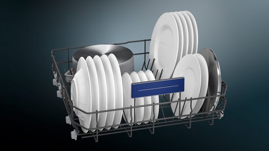 Siemens vaatwasser SN23EC03ME - Vrijstaand - Zwart