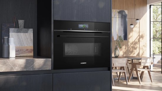 Siemens inbouw bakoven met magnetron CM776G1B1 - iQ700