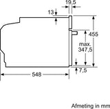 Siemens inbouw bakoven met magnetron CM776G1B1 - iQ700