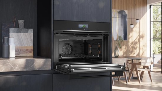 Siemens inbouw bakoven met magnetron CM776G1B1 - iQ700