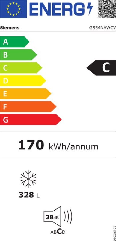 Siemens vrieskast GS54NAWCV - iQ500 - Wit