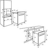 Inventum inbouw oven IOH6072RK - Hetelucht - Grill