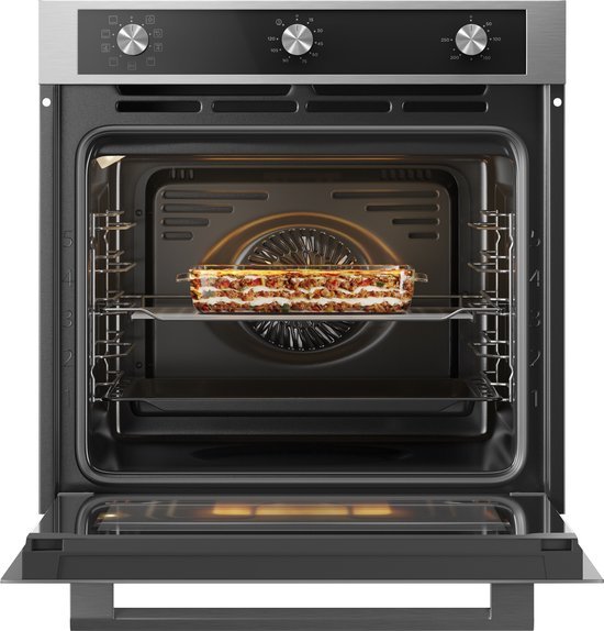 Inventum inbouw oven IOH6072RK - Hetelucht - Grill