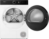 Hisense warmtepompdroger DH5I804BWCD - 8 kg - Wit 
