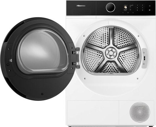 Hisense warmtepompdroger DH5I804BWCD - 8 kg - Wit 