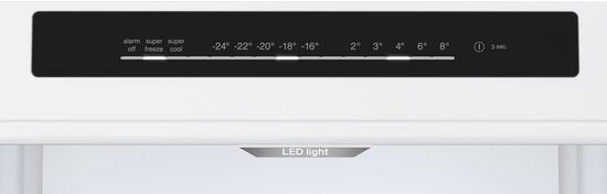 Bosch koelkast KGN392I1F - Serie 4 - RVS 