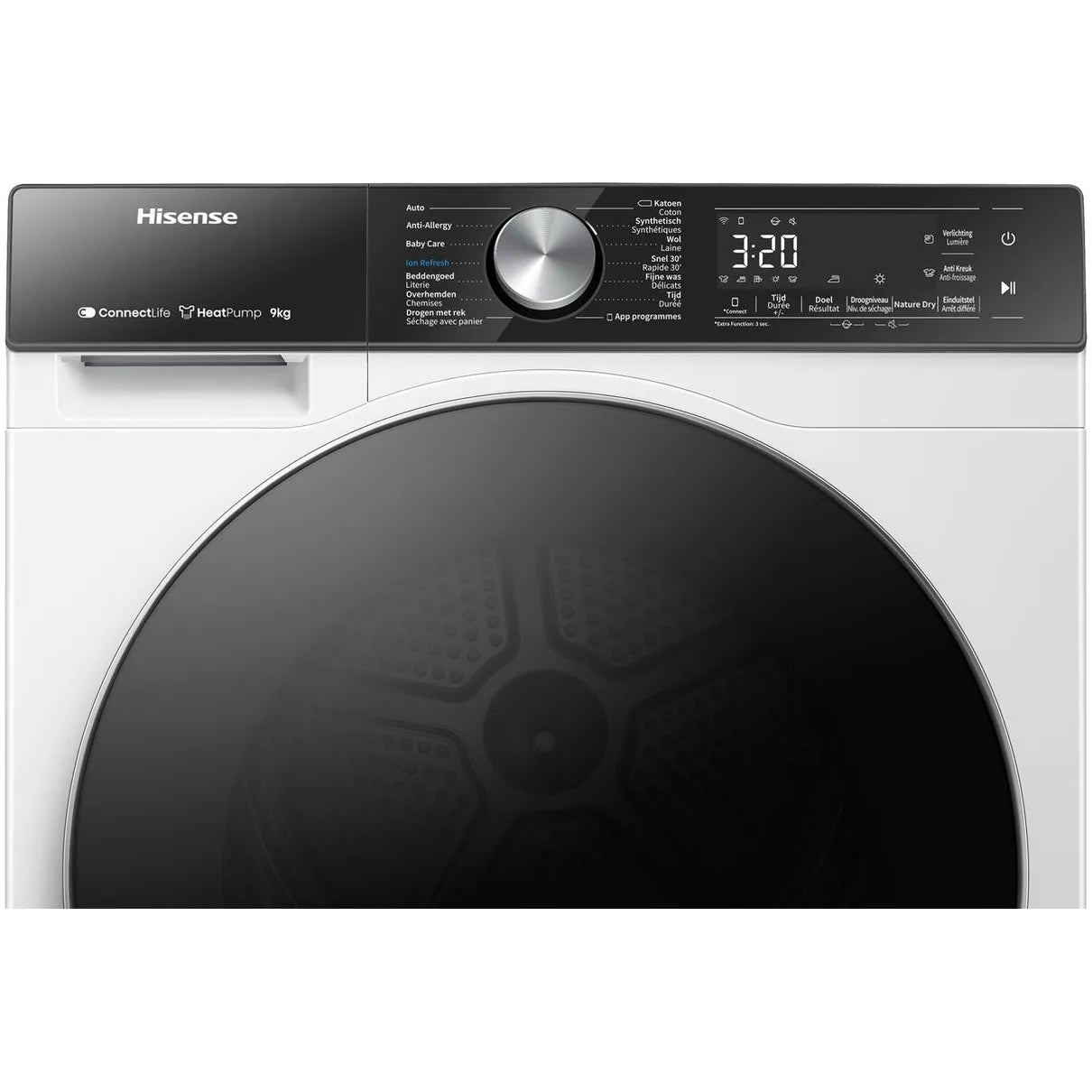Hisense warmtepompdroger DH5S902BW - 5S Serie