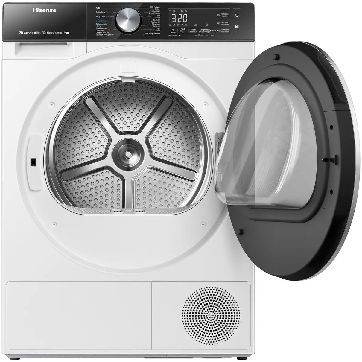Hisense warmtepompdroger DH5S902BW - 5S Serie