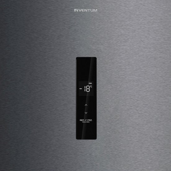Inventum vrieskast VR1850B - vrijstaand - zwart