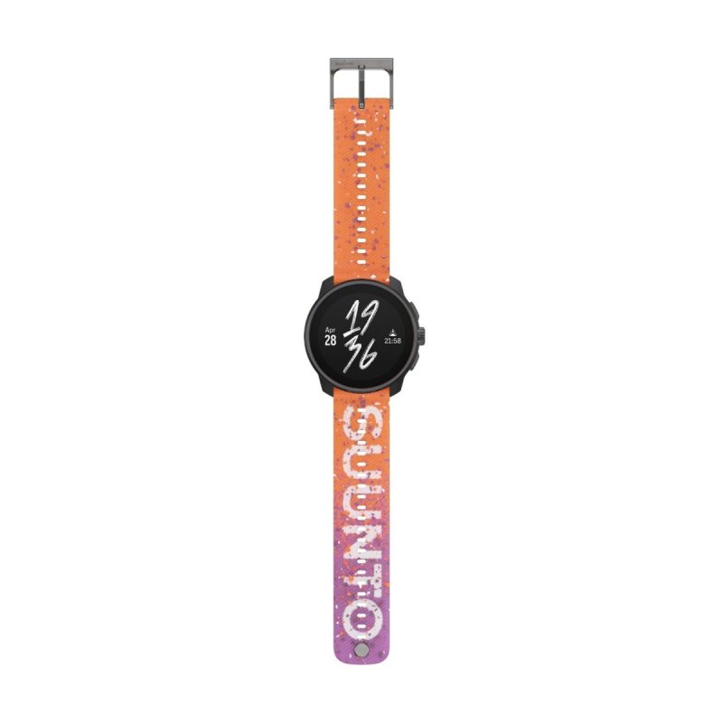 Suunto Race S Oranje Paars Horloge 45mm