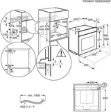 AEG inbouwoven OA5PB40WAM - 5000 serie