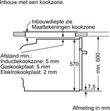Bosch inbouwoven HBA514BB3 - Serie 4 - Zwart