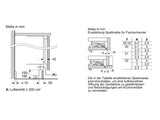 Neff onder/inbouw koelkast KU2223DD0 - 82 cm - deur op deur