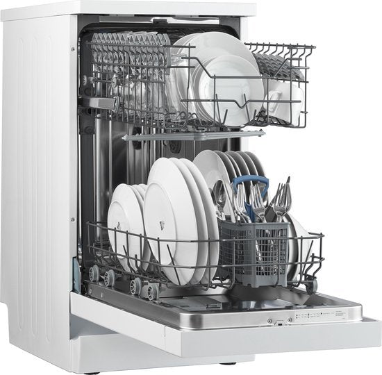 Inventum smalle vaatwasser VVW4530AW - Vrijstaand