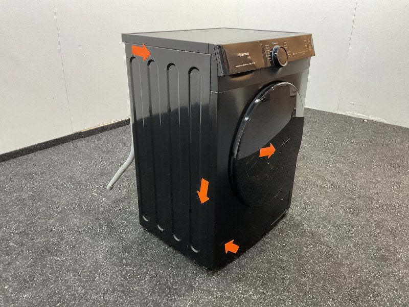 Inventum wasmachine VWM8030B - 8kg - Zwart