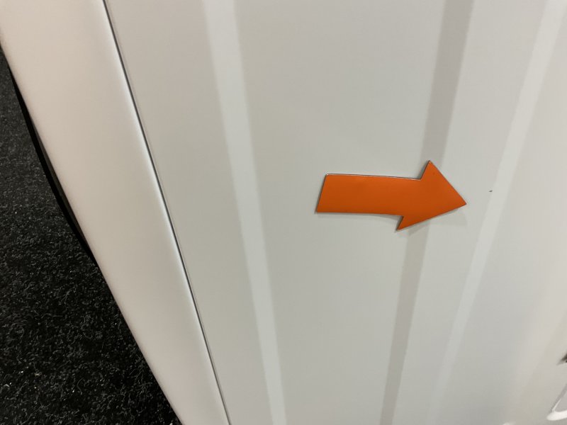 Samsung was-droogcombinatie WD80TA049BE - Wit