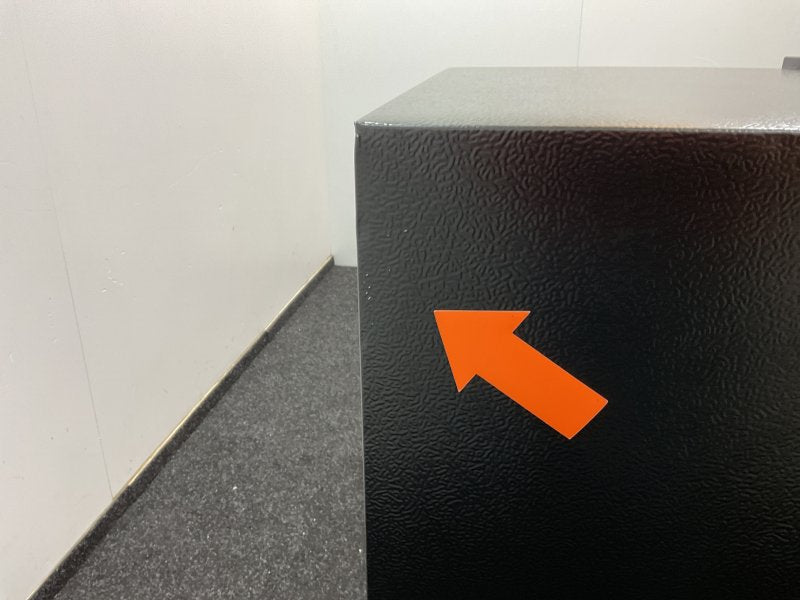 Everglades koelkast EVTD3020 - Zwart - 124 Liter