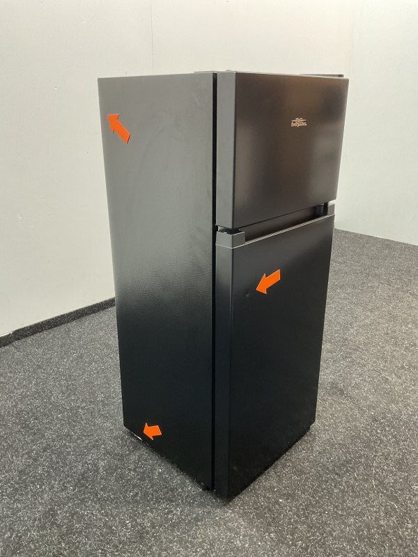 Everglades koelkast EVTD3020 - Zwart - 124 Liter
