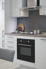 Inventum inbouw oven IOC6070GK - Zwart/RVS