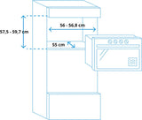 Bosch inbouw oven HBF011BA2 - Serie 2 - Zwart