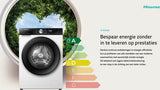 Hisense wasmachine 3S Serie WF3S9045BW3/BLX - Wit