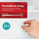 Tomado mini vriezer TFM4402W - Vrijstaand - Wit