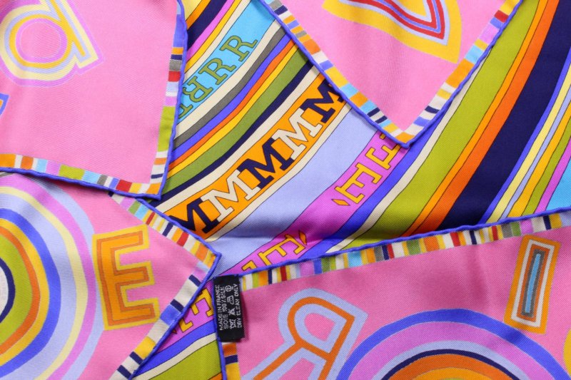 HERMÈS scarf “Tohu Bohu” by Claudia