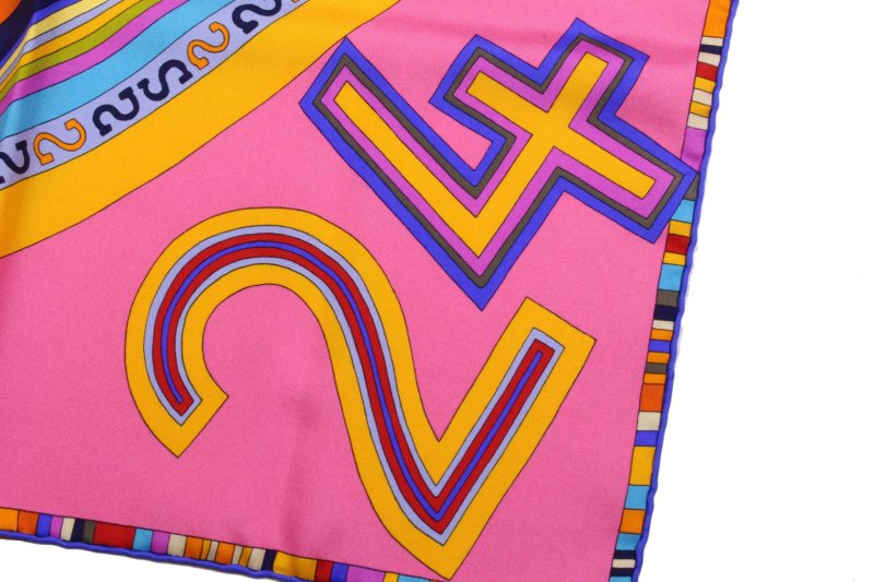 HERMÈS scarf “Tohu Bohu” by Claudia