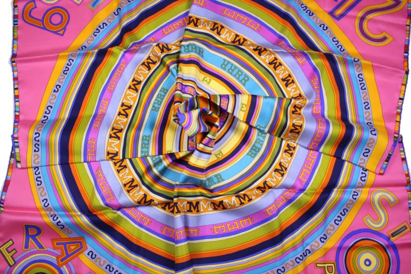 HERMÈS scarf “Tohu Bohu” by Claudia
