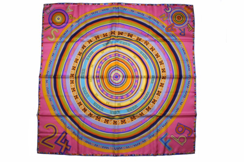 HERMÈS scarf “Tohu Bohu” by Claudia