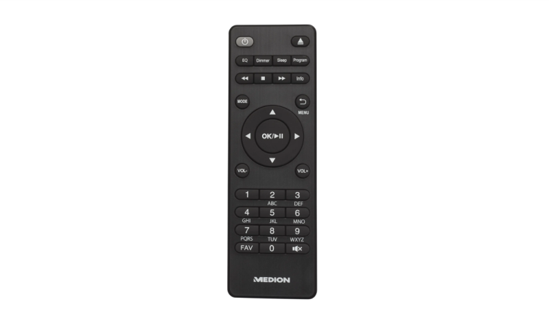 MEDION P85003 (MD85008) Micro Hi-Fi - Stereoset Zwart