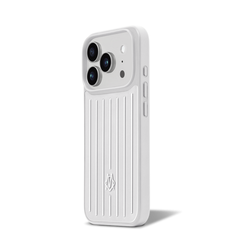 Rimowa Silver Case for iPhone 15