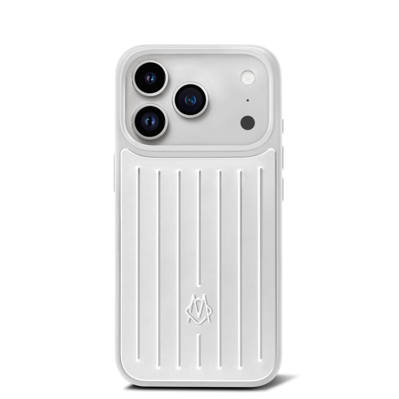 Rimowa Silver Case for iPhone 15