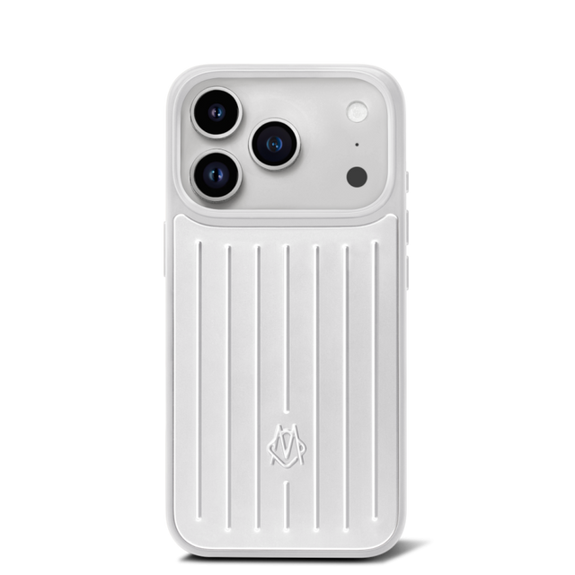 Rimowa Silver Case for iPhone 15