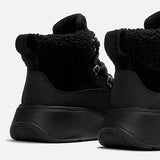 Fitflop Dames F-Mode Teddy Collar Suède Veterschoen - Maat 43
