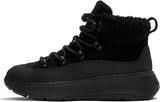 Fitflop Dames F-Mode Teddy Collar Suède Veterschoen - Maat 43