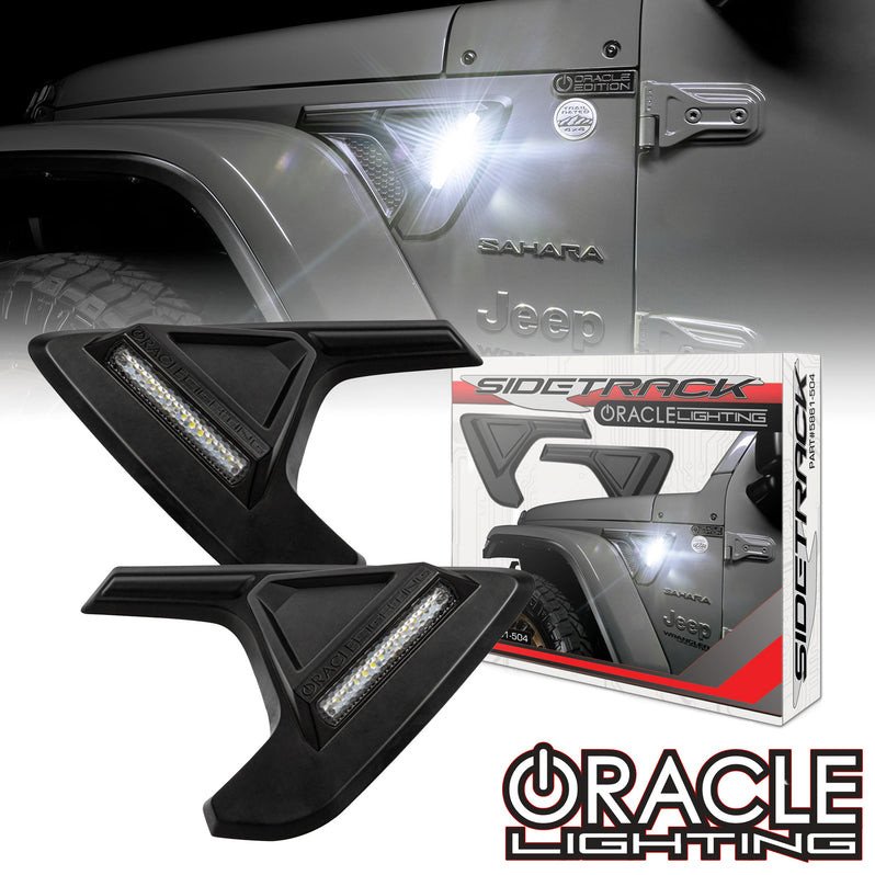 Oracle Lighting Sidetrack™ LED-systeem voor Jeep Wrangler JL/ Gladiator (5861-504)