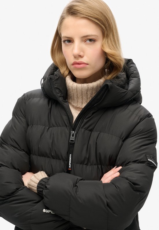 Superdry HOODED SPORTS PUFFER JACKET Dames Jas - Maat L