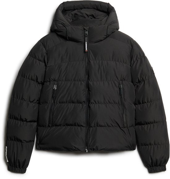 Superdry HOODED SPORTS PUFFER JACKET Dames Jas - Maat L