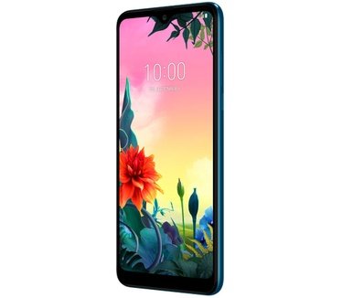 LG smartphone K50s Blue
