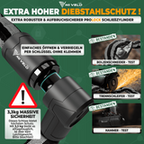 Robuust kettingslot voor motor en fiets 100cm