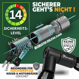 Robuust kettingslot voor motor en fiets 100cm