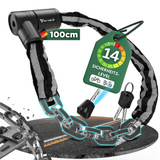 Robuust kettingslot voor motor en fiets 100cm