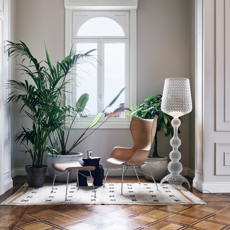 Kartell Kabuki Vloerlamp Kristal